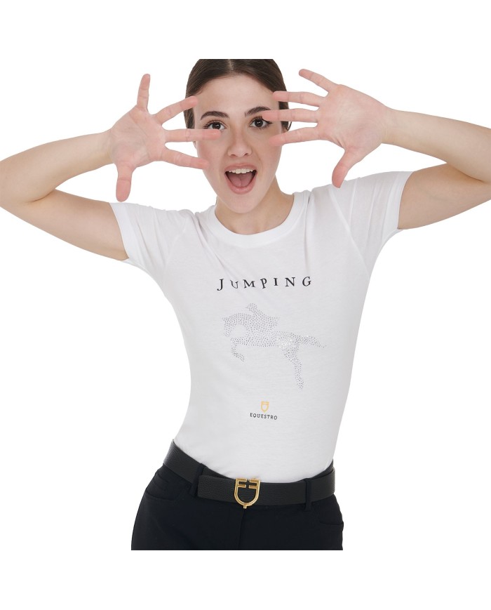 JUMPING DIAMONDS WOMAN T-SHIRT