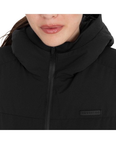 WOMEN S QUILTED WOOL DOWN JACKET