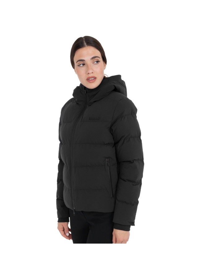 WOMEN S QUILTED WOOL DOWN JACKET