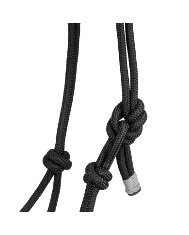FANCY BRAIDED NOSE ROPE ROPE HALTER W/LEAD
