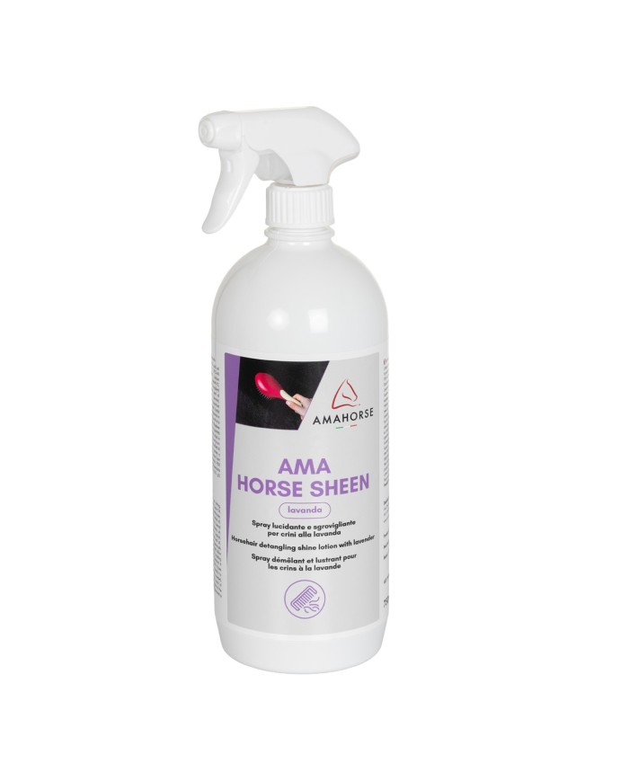 AMA HORSE SHEEN LOZIONE LUCIDANTE SGROVIGLIANTE LAVANDA (750ml)