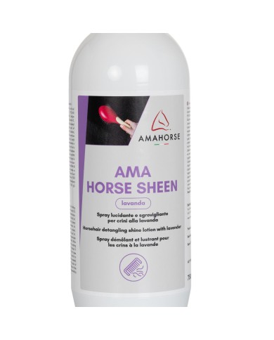 AMA HORSE SHEEN LOZIONE LUCIDANTE SGROVIGLIANTE LAVANDA (750ml)