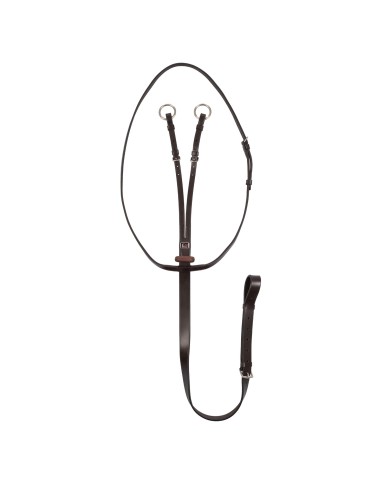 RUNNING MARTINGALE WITH RUBBER STOPPER