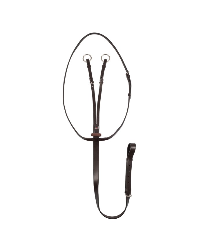 RUNNING MARTINGALE WITH RUBBER STOPPER