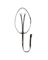RUNNING MARTINGALE WITH RUBBER STOPPER