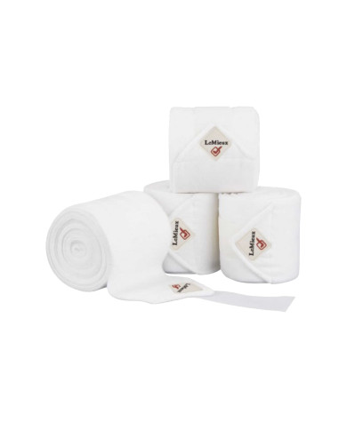POLO BANDAGES WHITE SET OF 4 POLO BANDAGES WHITE SET OF 4