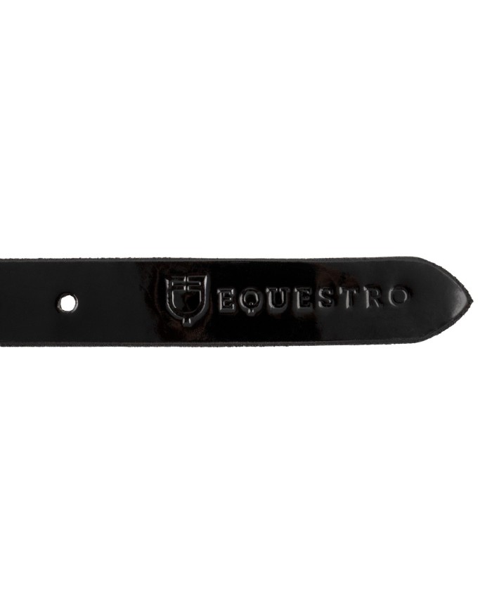 WOMEN S SHINY BELT WITH BIT BUCKLE
