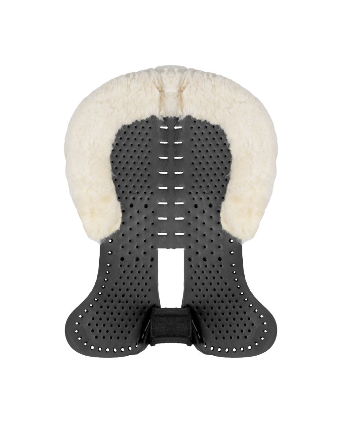 WITHERS FREE PIUMA AERO BALANCE FLAT GEL PAD CUT OUT WITH SHEEPSKIN