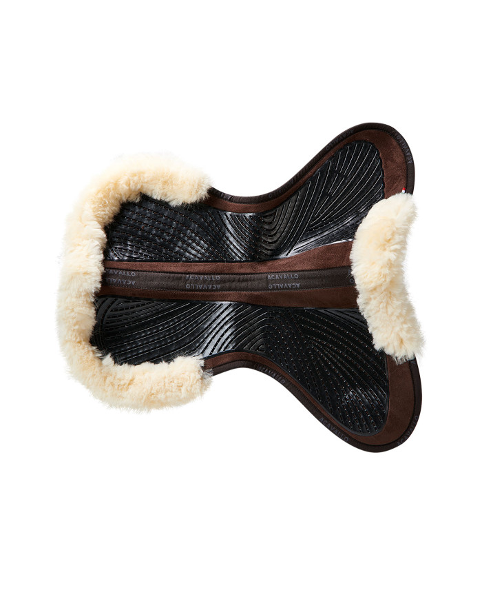 CC TWIN SIDED GEL PAD 1/2 SHEEPSKIN EDGE