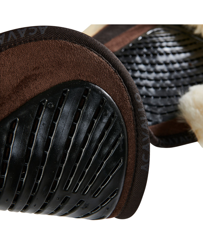 CC TWIN SIDED GEL PAD 1/2 SHEEPSKIN EDGE