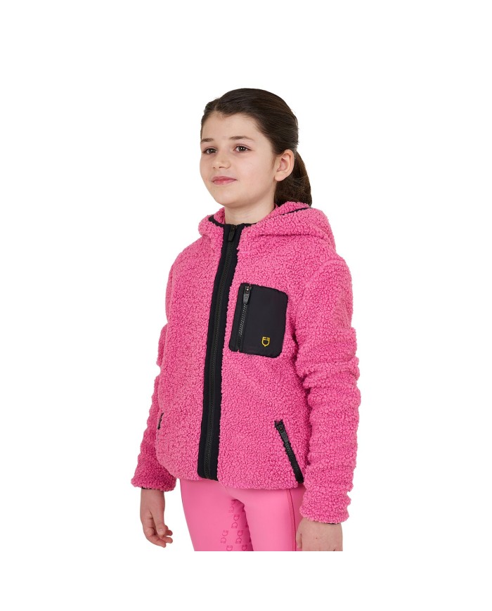JUNIOR TEDDY FULL ZIP JACKET WITH HOOD