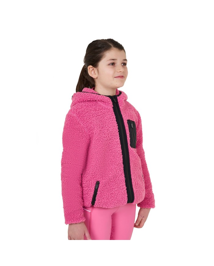 JUNIOR TEDDY FULL ZIP JACKET WITH HOOD