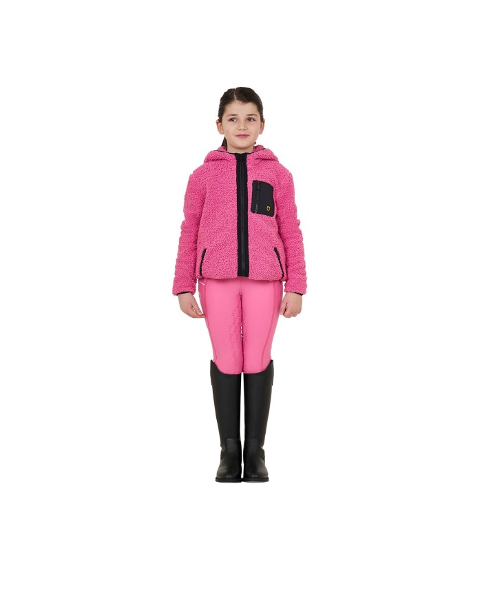 JUNIOR TEDDY FULL ZIP JACKET WITH HOOD