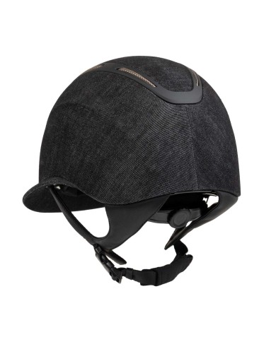 WOMEN S APOCALYPSE HELMET WIDE VISOR W/ FABRIC COV. SHELL DETAC ADJUSTER
