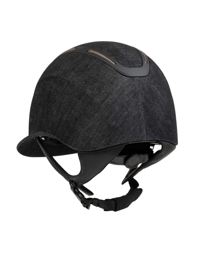 WOMEN S APOCALYPSE HELMET WIDE VISOR W/ FABRIC COV. SHELL DETAC ADJUSTER