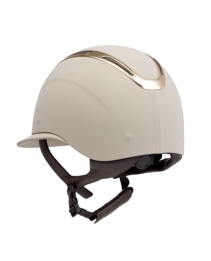 WOMEN S APOCALYPSE HELMET WIDE VISOR W/ FABRIC COV. SHELL DETAC ADJUSTER