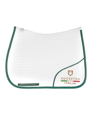 DRESSAGE SADDLE PAD IN TECHNICAL FABRIC EQUESTROxFISE CENTENARY