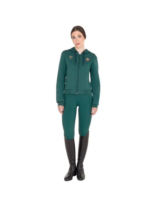 WOMEN S BASIC HOODIE EQUESTROxFISE CENTENARY