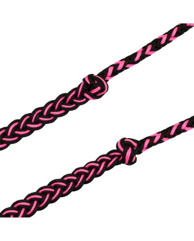BRAIDED NYLON BARREL RACING REIN
