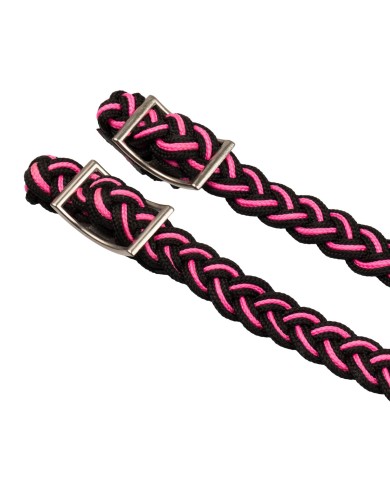BRAIDED NYLON BARREL RACING REIN