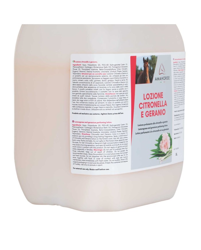 LOZIONE CITRONELLA E GERANIO (5 LT)