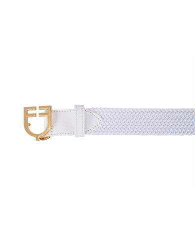 CINTURA ELASTICA CON FIBBIA LOGO