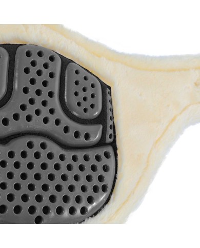 GEL & PVC STUDGUARD GIRTH DETACHABLE ECO-WOOL LINING S/S BUCKLES