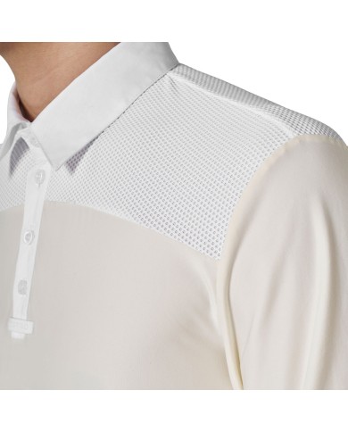MAN COMPETITION JERSEY LS BUTTONS POLO