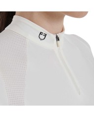 WOMAN TECHNICAL TRAINING POLO SS ZIP