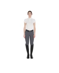 WOMAN TECHNICAL TRAINING POLO SS ZIP