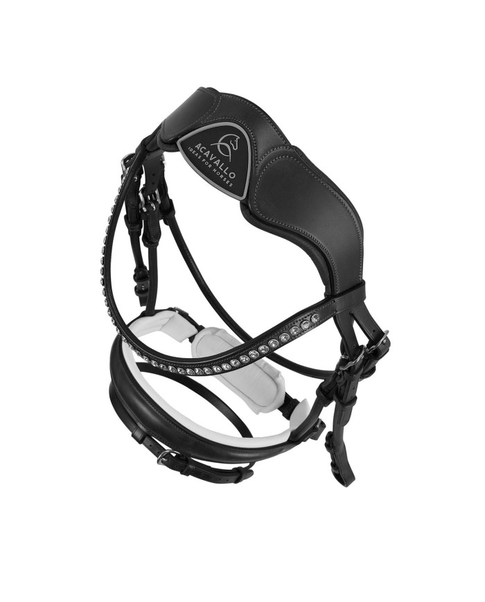 POESIA ROLLED LEATHER BRIDLE