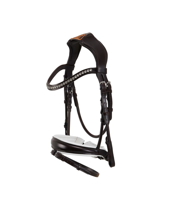 POESIA ROLLED LEATHER BRIDLE
