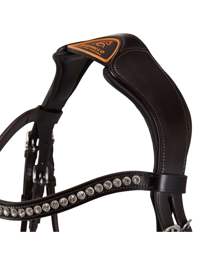 POESIA ROLLED LEATHER BRIDLE