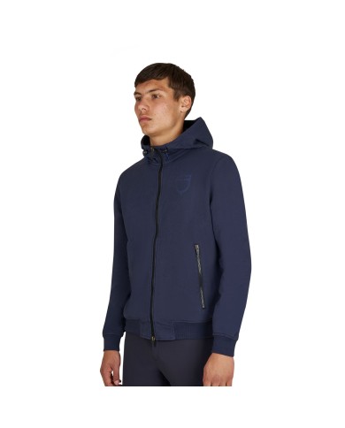 MEN S SHINY TRASPARENT LOGO HOODIE