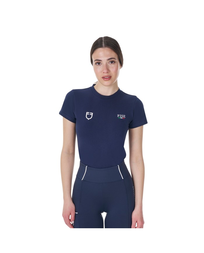 WOMEN S COTTON T-SHIRT EQUESTROxFISE