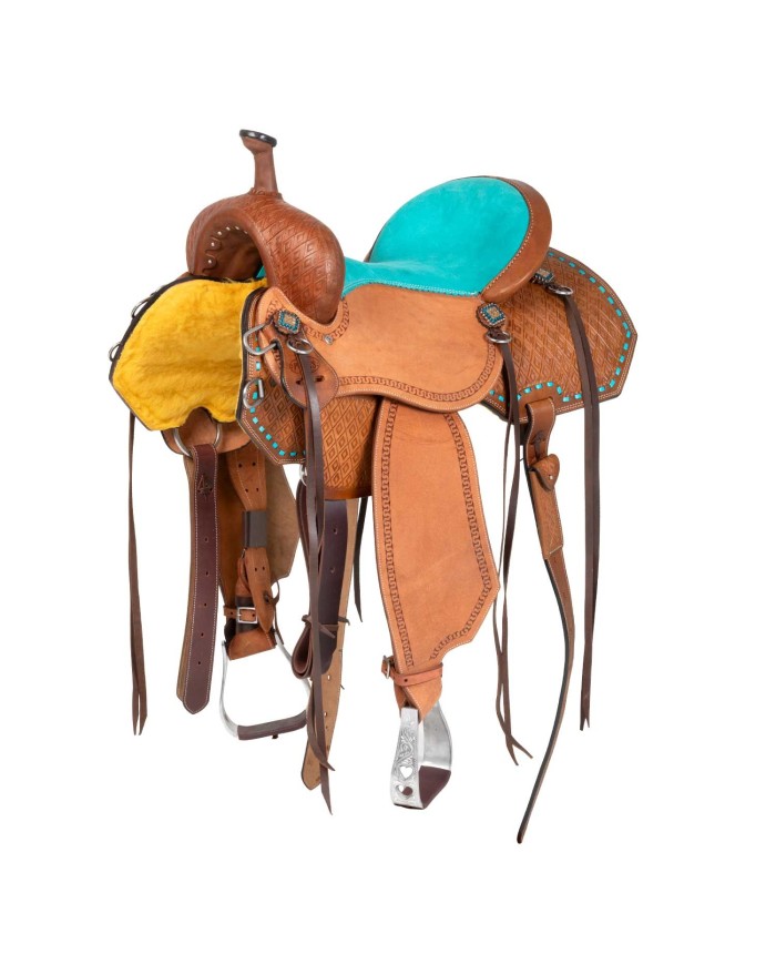SELLA BARREL TURQUOISE SEAT BASKET TOOLING