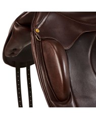 LEONARDO DRESSAGE SADDLE - FLOCKED PANELS