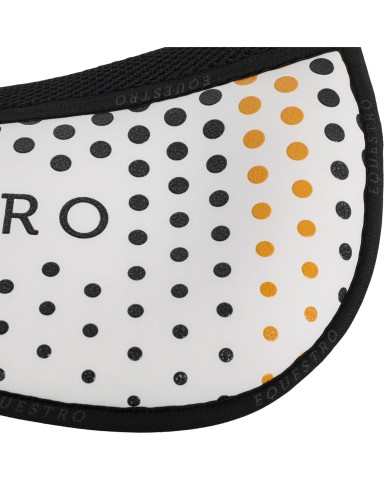COMPENSA. EQ. IN M.FOAM CON GRIP, TESSUTO TRAFORATO SUL GAR. LOGO GIALLO