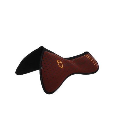 COMPENSA. EQ. IN M.FOAM CON GRIP, TESSUTO TRAFORATO SUL GAR. LOGO GIALLO