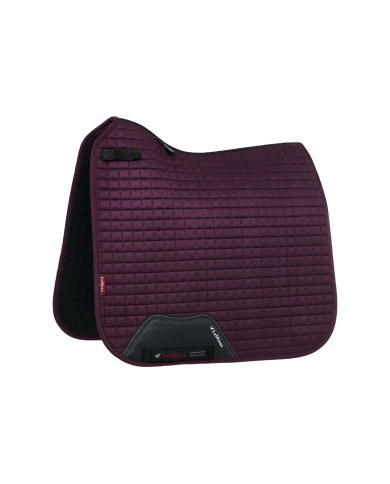 SUEDE DRESSAGE SQUARE FIG