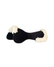 CLOSE CONTACT MEMORY FOAM 1/2 PAD W/SHEEPSKIN