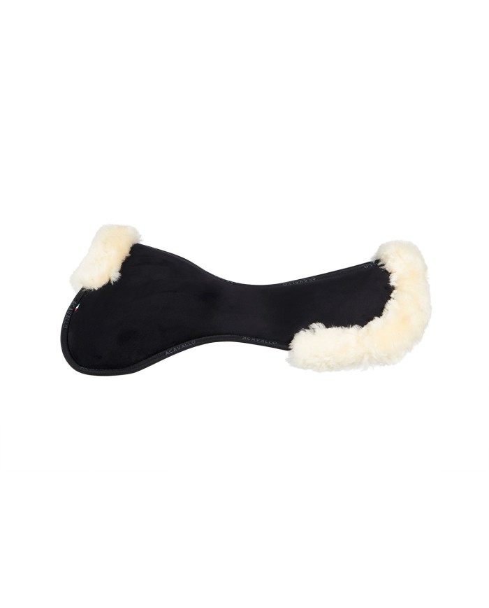 CLOSE CONTACT MEMORY FOAM 1/2 PAD W/SHEEPSKIN