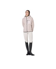 WOMEN S PATCH POCKET TEDDY FULL ZIP JACKET W/HOOD