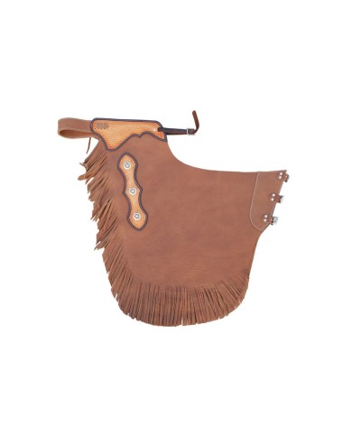 CHAPS PELLE LISCIA MODELLO RODEO