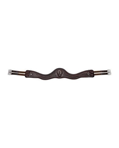 GEL-TEK ANATOMIC JUMPING GIRTH BROWN