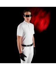 MEN S COMPETITION RIDERTECHNOLOGY POLO SHIRT SS WITH BUTTONS