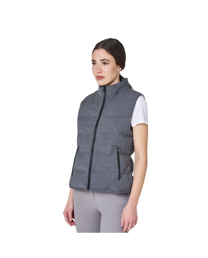 WOMEN S WOOL QUILTED DOWN VEST