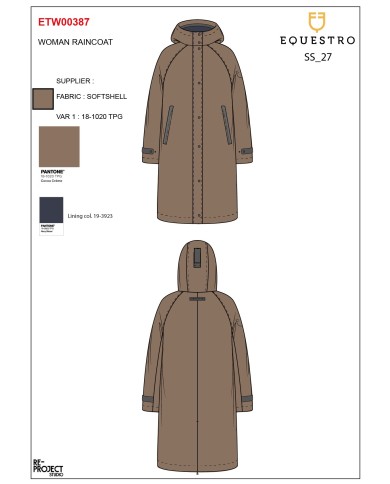 WOMEN S SOFTSHELL RAINCOAT
