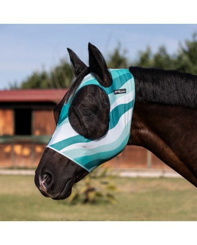 MASCHERA ANTI MOSCHE CON RETINA COPRIORECCHE