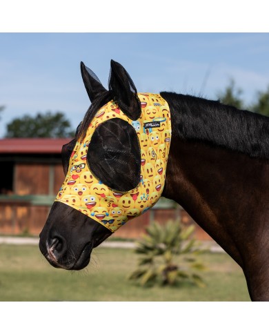 MASCHERA ANTI MOSCHE CON RETINA COPRIORECCHE